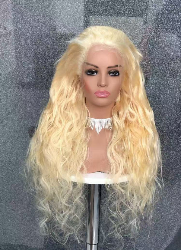 Burmese Raw Blonde 13x4 HD Lace Frontal Wig