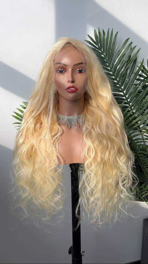 Burmese Raw Blonde 13x6 HD Lace Frontal Wig